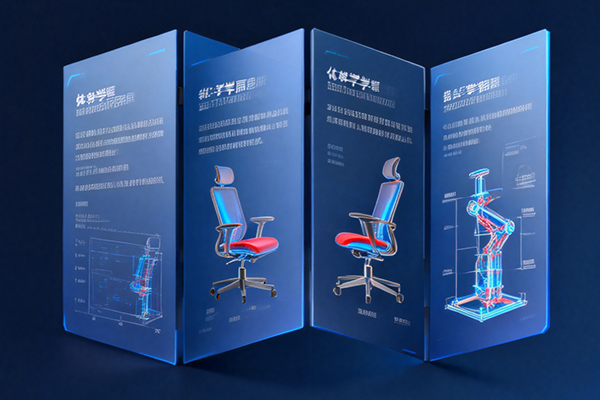 人体工学椅示意图